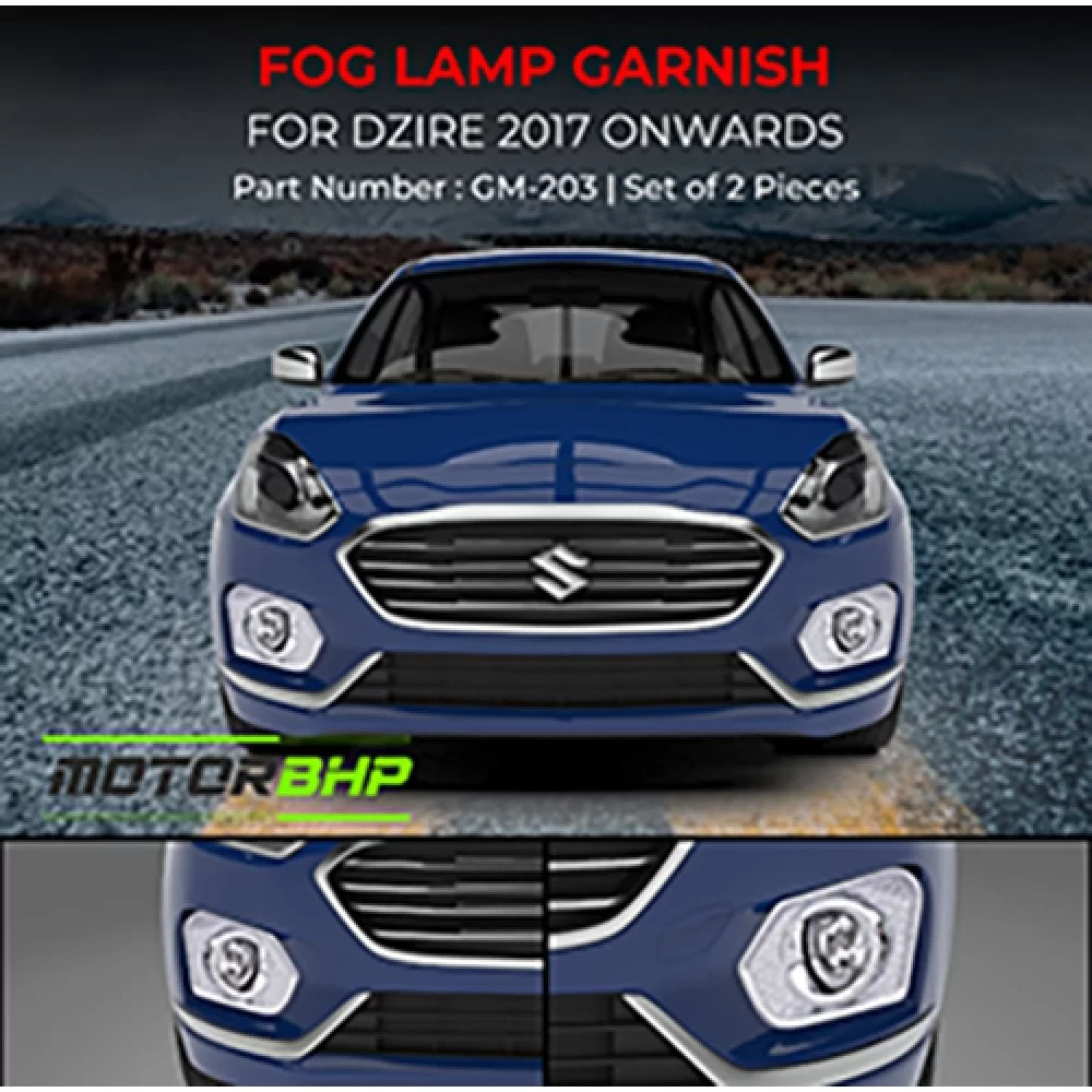 Swift dzire fog online lamp cover price